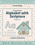 Introducing the Alphabet with Scripture Stage One (Early Learners) PDF Workbook