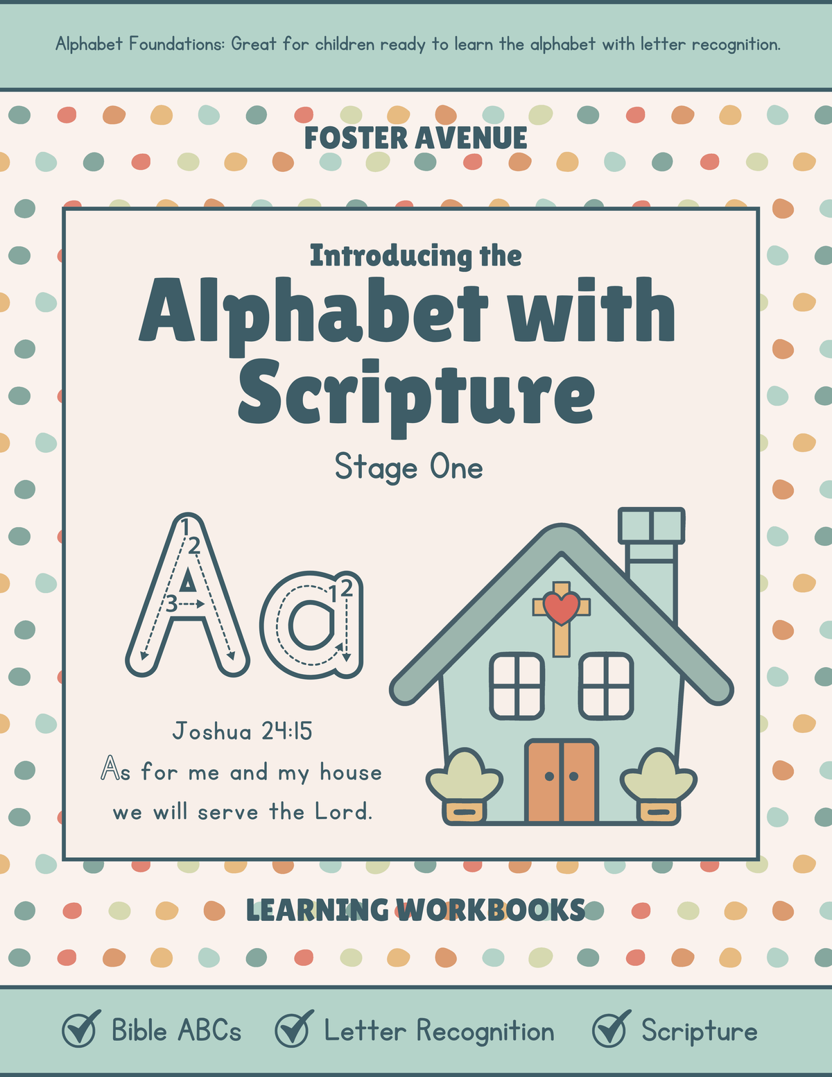 Introducing the Alphabet with Scripture Stage One (Early Learners)