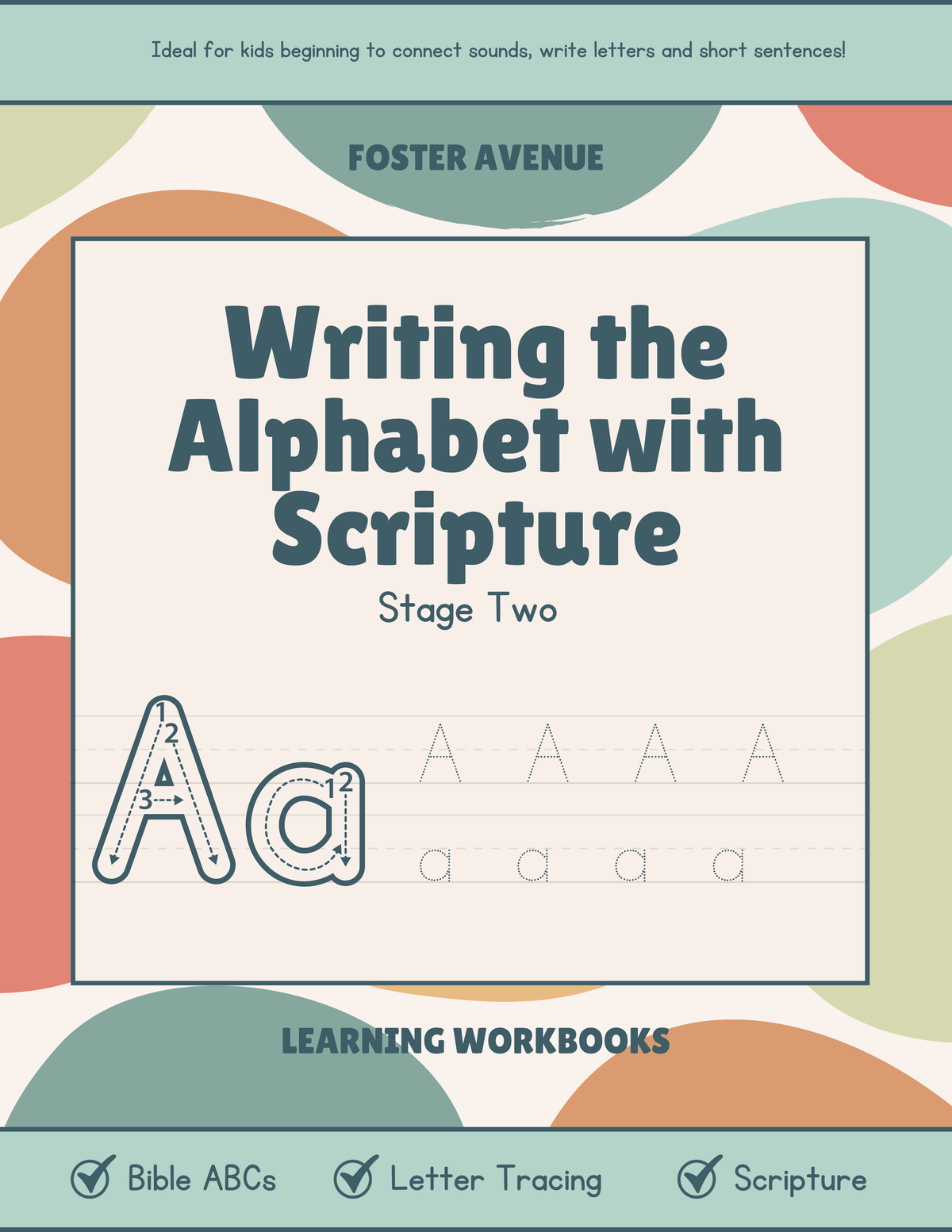 Writing the Alphabet with Scripture Stage Two (Beginning Writers)