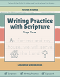 Writing Practice with Scripture Stage 3 (Sentence Writing and Copywork) PDF Workbook